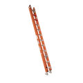 Bauer Ladder Fiberglass Extension Ladder, 375 lb Load Capacity 38124